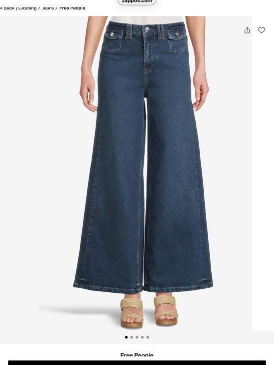 Free People Denim - Free People We The Free Wide Leg Jeans Size 33